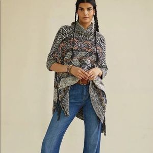 NWT - Knit Poncho
